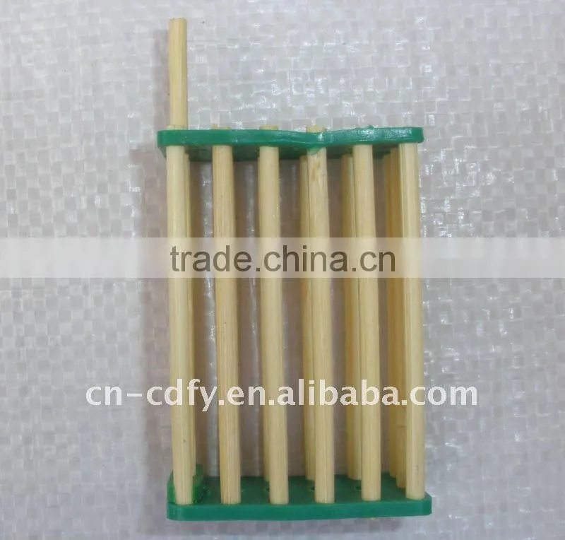 Bamboo And Plastic Bee Queen Cage