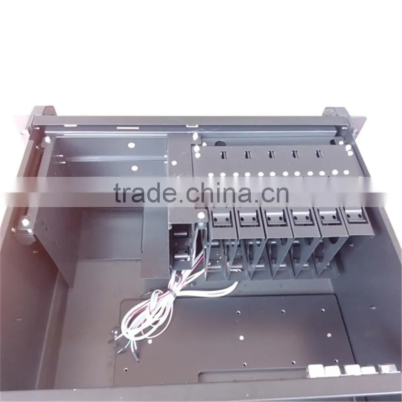 19 inch 4U Server Cases 6 Bays Driver 0.8mm Thickness 483mm Length SPCC Computer Case