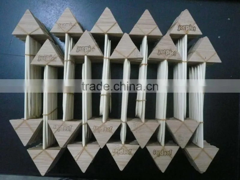 Wooden fruit pick/fork with unique wood aroma