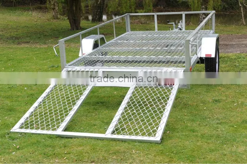 2015 Hot dip galvanized atv timber trailer