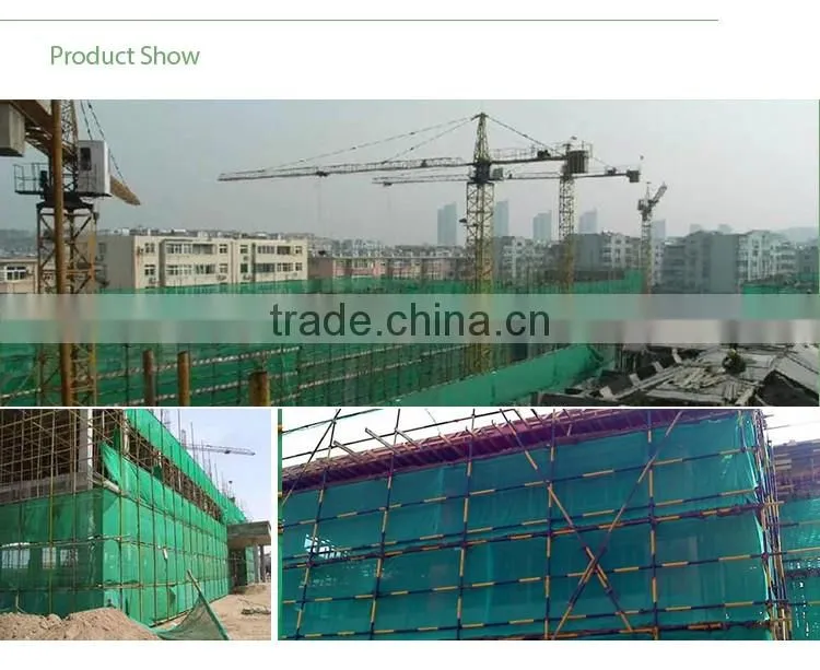 Fire Resistant Green Scaffolding Net On Sales