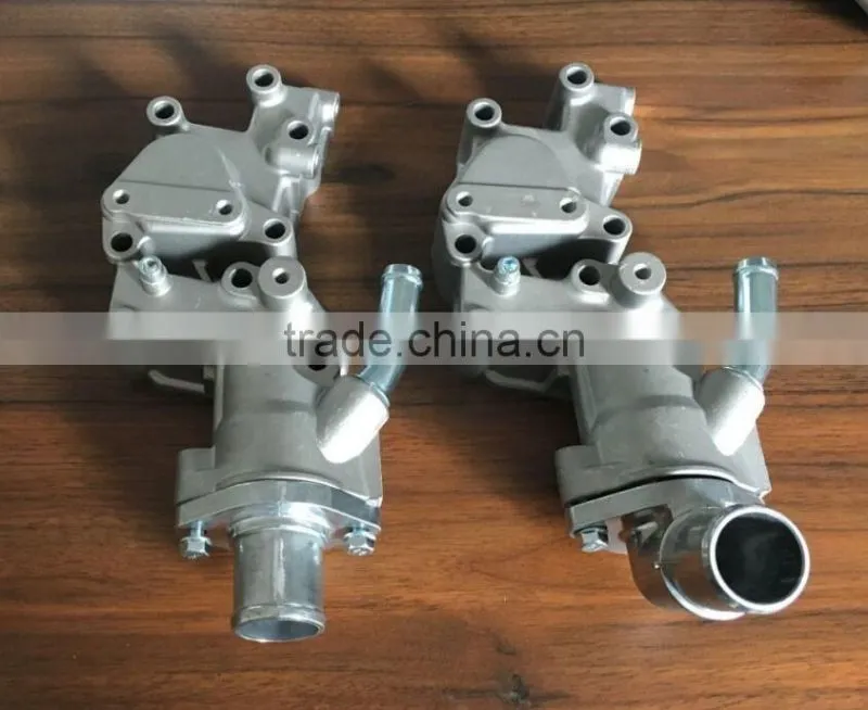 Aluminum thermostat outlet water 1633130110 16331-30110 for Toyota car