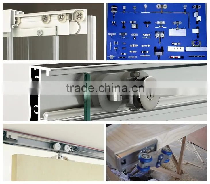 625zz bearing finished nylon sliding wheel for door rack