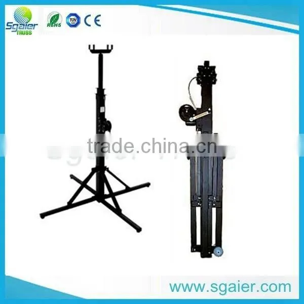 Sgaier 2016 heavy duty 2m~6m line array lifting crank stand tower wholesale
