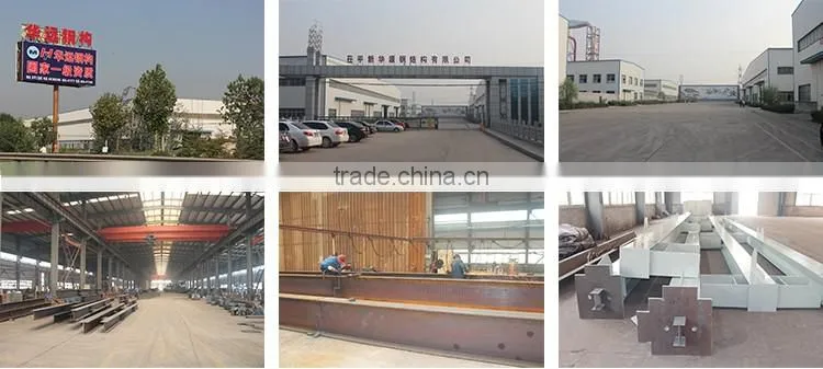 CE ISO certified prefabricated steel structure workshop