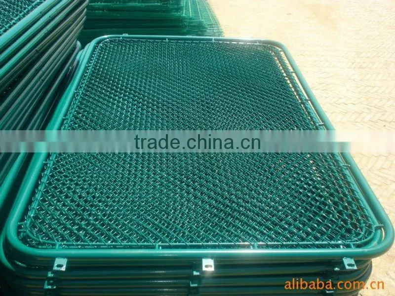 Good quality chain link fence ISO9001 joint venture company