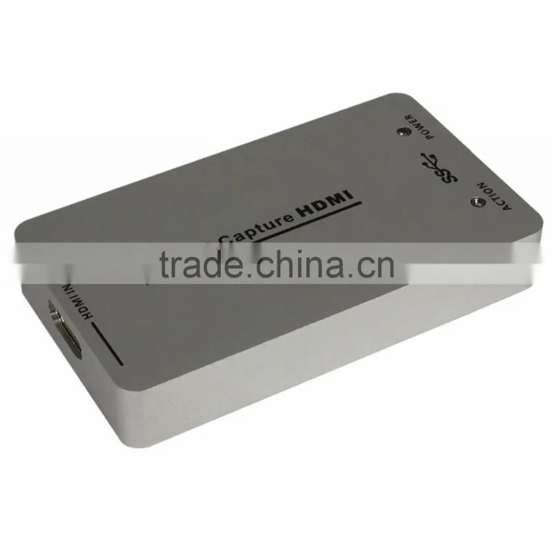 VOXLINK metal case 1080P HDMI to USB3.0 hd Video Capture card converter