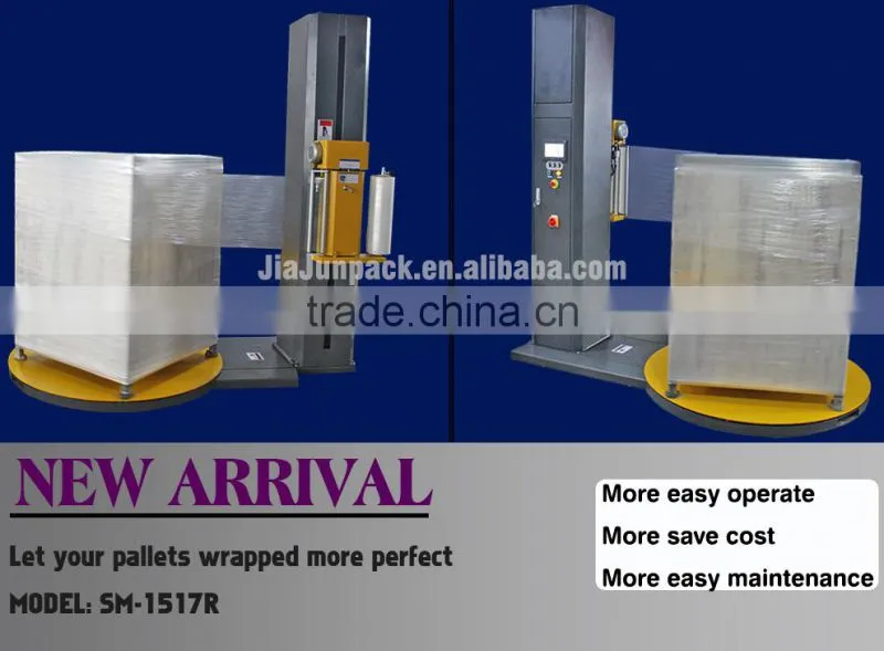 Pallet wrapping mchine