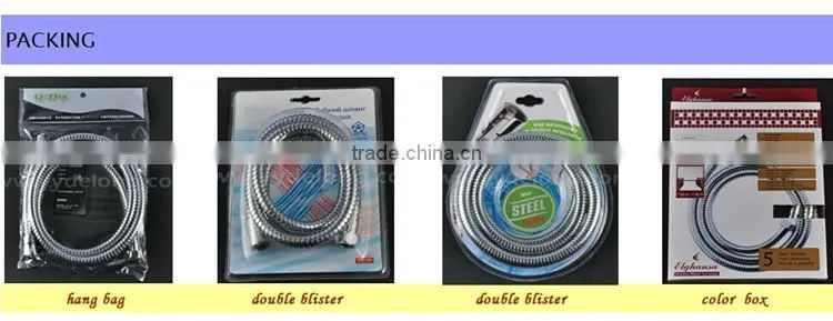 promotional stainless steel flexible kitchen hose for brass kitchen faucet