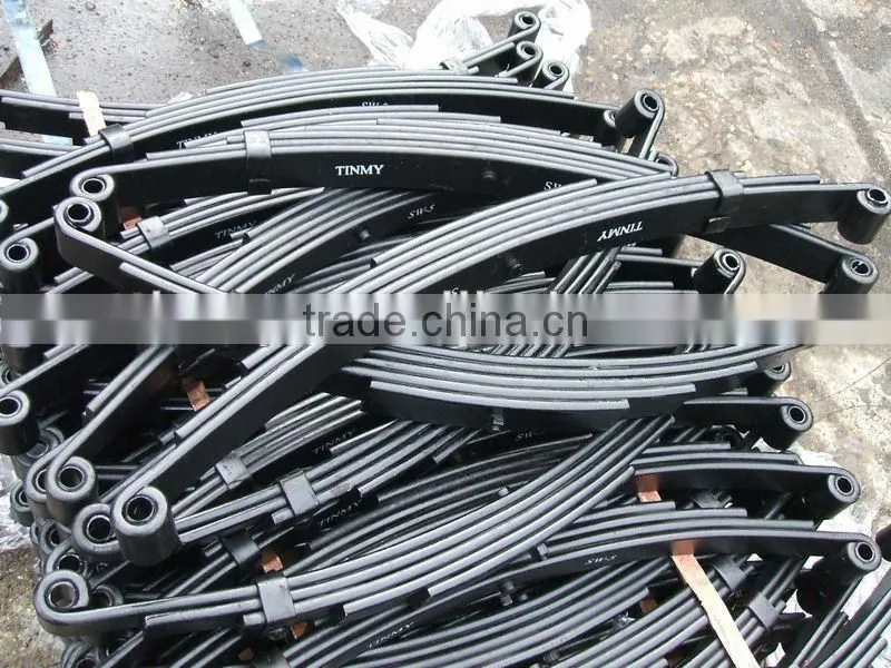 Air suspension leaf spring