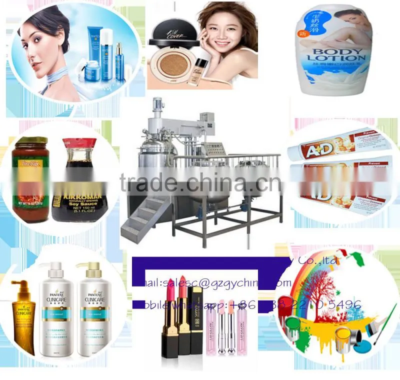 CE Certificated stainless steel lipstick emulsifying mixer with electric heating