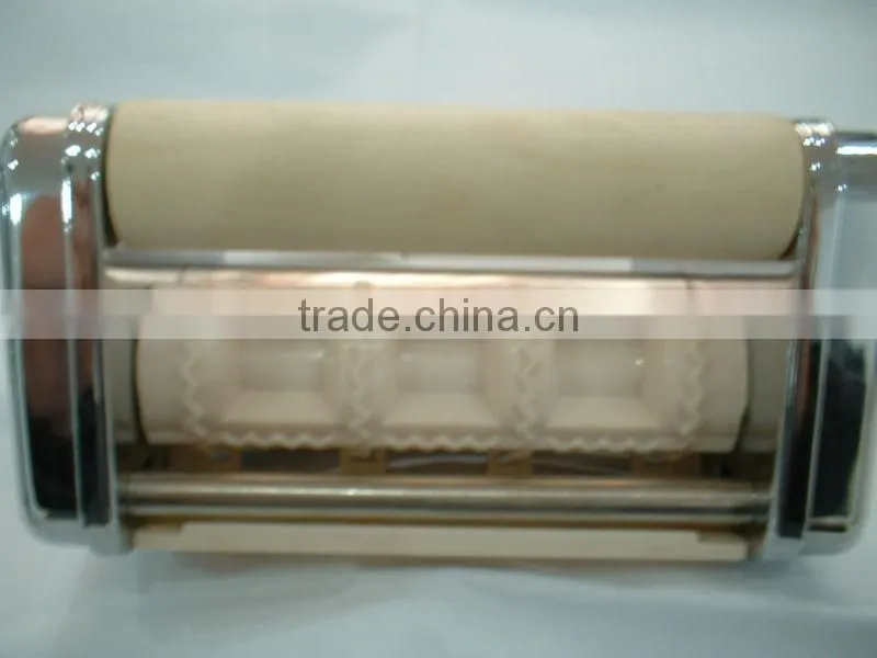 30/45mm Square Ravioli Raviolini Handle Pasta Making Machine