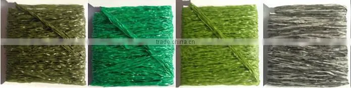 9500dtex Fibrillated Synthetic Artificial Grass Yarn