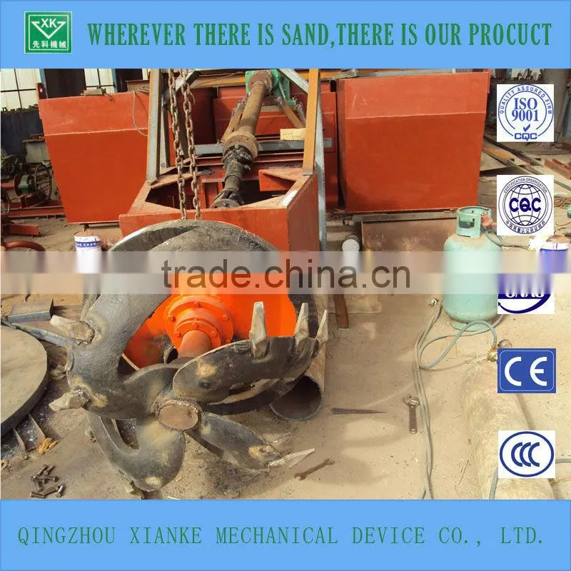 Gold cutter suction dredger