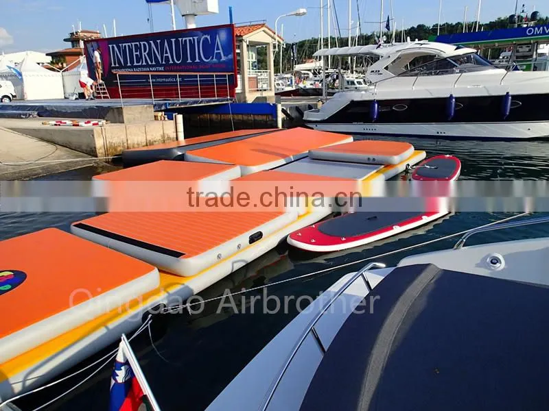 Best Quality Portable Inflatable PVC Floating Pontoon Docks for Sale