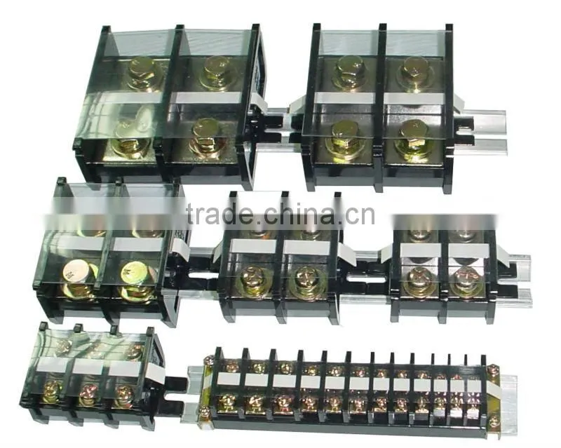 TA-Series Any Pole Assembly 10~400A Din Rail Mounted Terminal Block