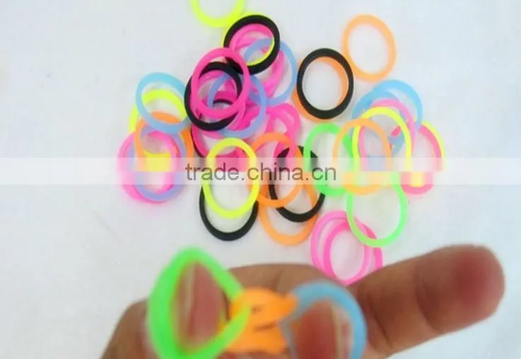 New design fashion personalized silicone diy loom bracelet