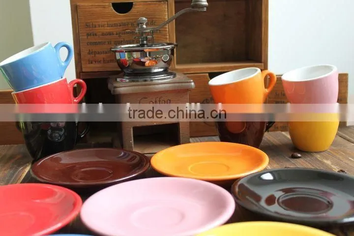 practicability ceramic cup and saucer