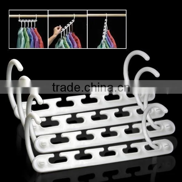 Triples Closet Space Organizer Wonder Expandable Clothes Hanger