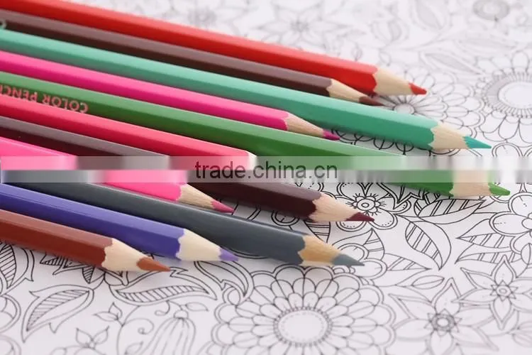 Factory Wholesale Mr. Cuya 36 colors Cardboard Tube Wooden Colored Pencils