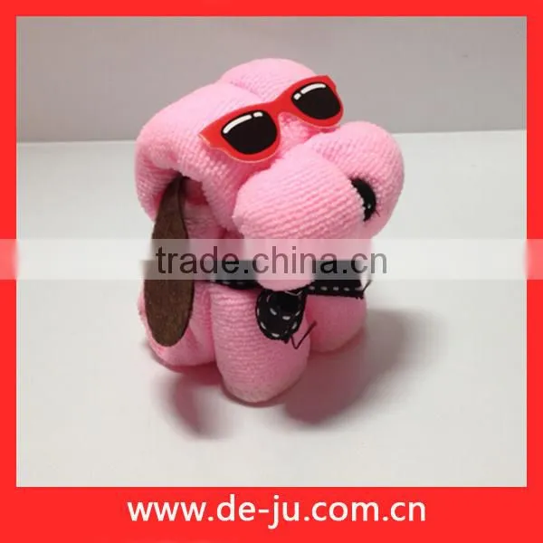 Colorful Towels Dog Shaped Birthday Gift For Children