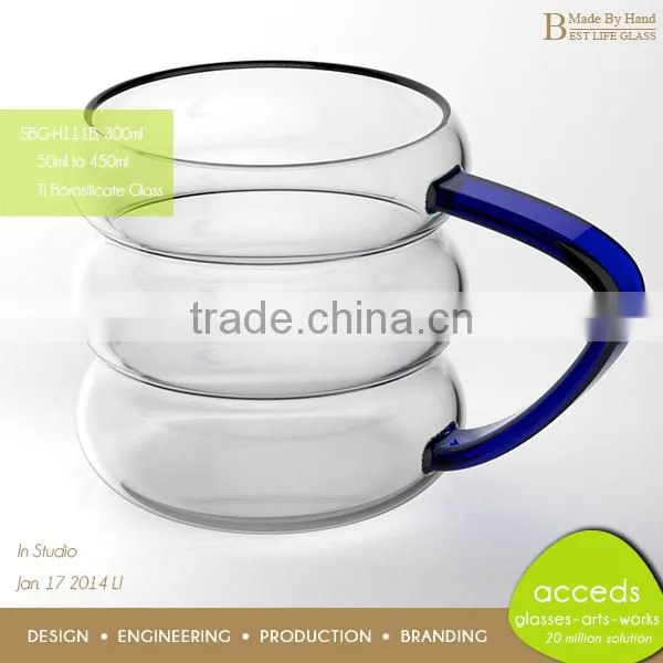 BPA Free Borosilicate Glass Novelty Heat-Resistant Glass-Cup
