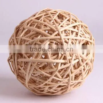 Wholesale handicraft decorative wicker ball christmas decoration ball