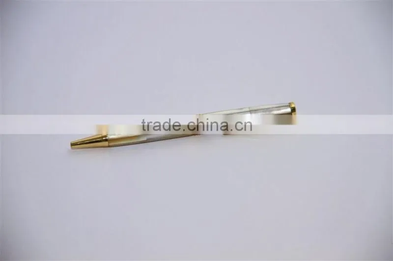 Ballpoint pen buffalo horn and brass