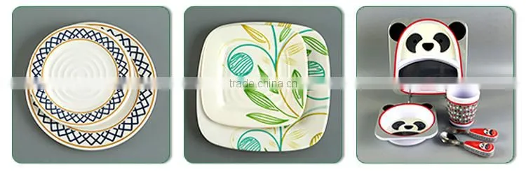 Factory Wholesale Restaurant and Hotel use Melamine compact vibrator plate