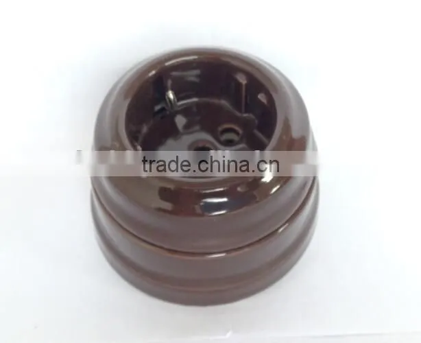 different types of european ru ceramic porcelain power universal 2-gang pop up sockets