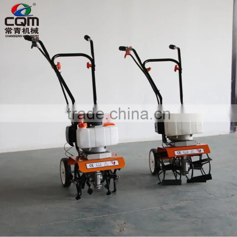 New design for mini garden tiller machine with best selling