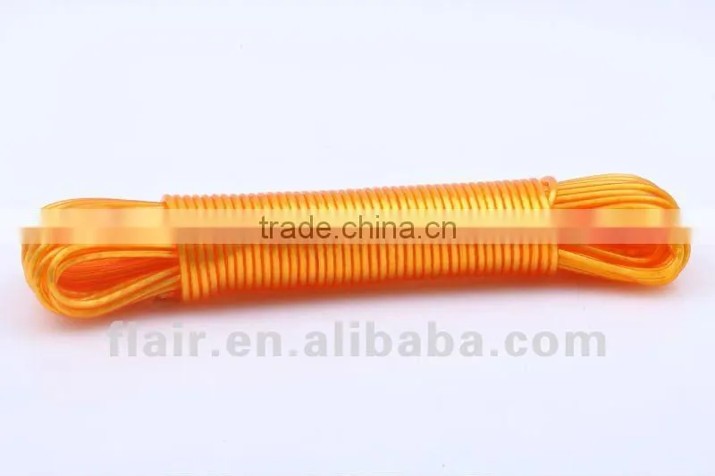 China supplier plastic circle outdoor PVC clothes washing line/ropa Flair