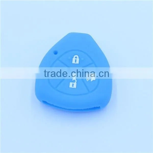 for TOYOTA RAV4 Yaris Venza Camry Remote Key 3 BTN silicone key jackets