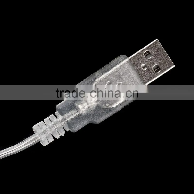 USB Changeable Color Led Fiber Optic Artificial Christmas Tree Decoration Xmas Decoration