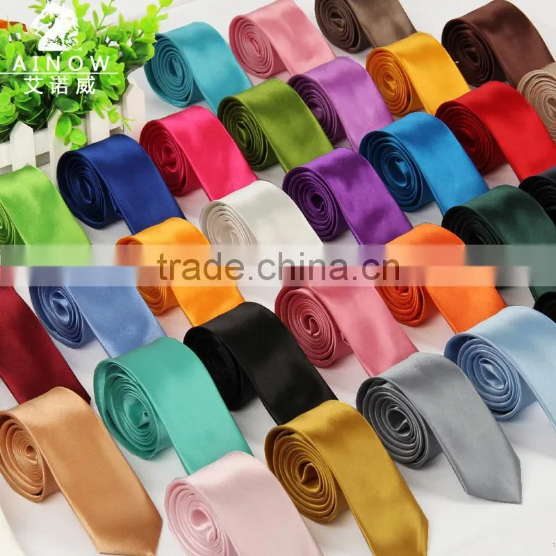 2015 New Hot Men Leisure Slim Narrow Necktie Skinny Tie