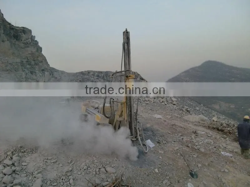 China High Quality crawler rock drilling machine for mining explosion