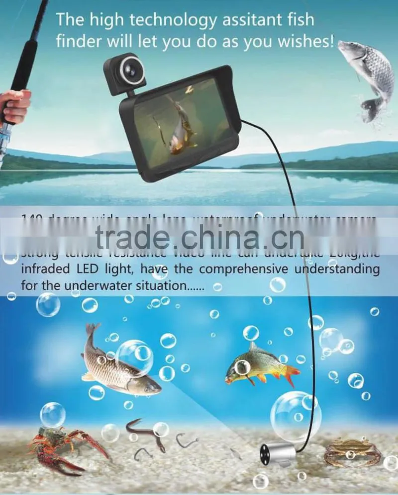 hot sale ice fishing camera.underwater fishing camera monitor