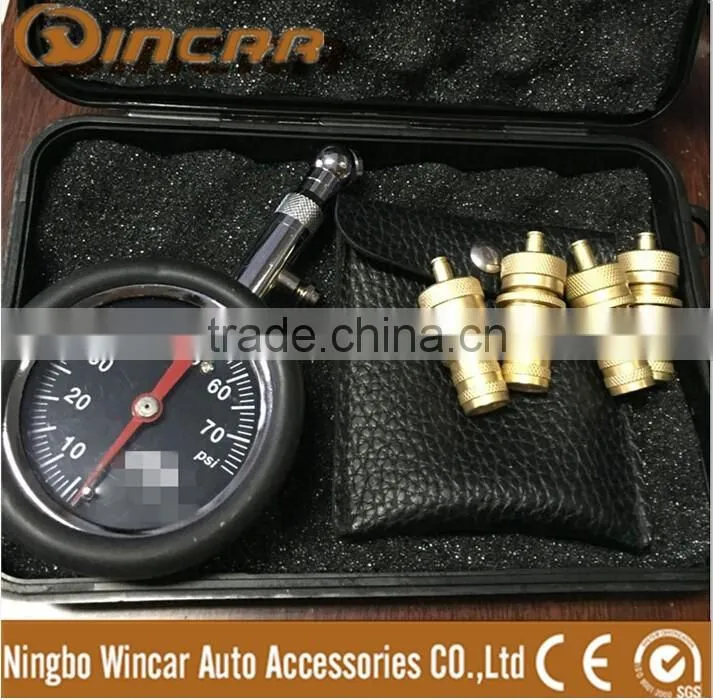 4WD Tyre Air Pressure Gauge With deflator and case