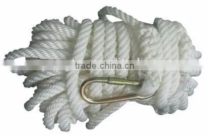 White manufacture packaging twisted rope