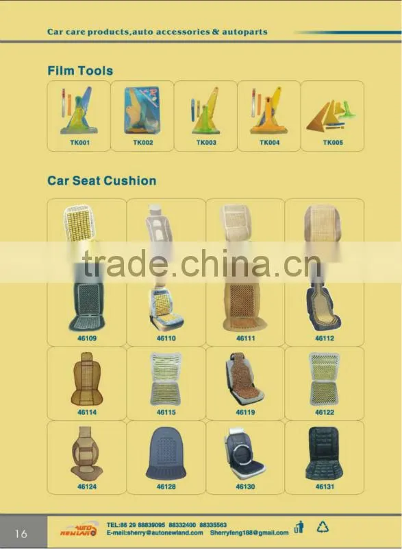 popular summer wooden bead car seat cushion