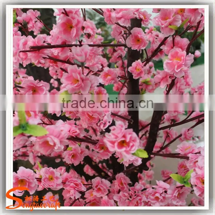 Wholsale China customized artifical cherry tree decor indoor artificial cherry bilossom tree fake cherry tree for sale
