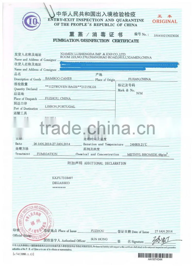 Bamboo Pole Fences/Bamboo Slat Fencings/Bamboo Cane Fencings for sale
