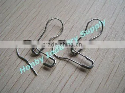 French coilless stainless steel safety pin in U shape