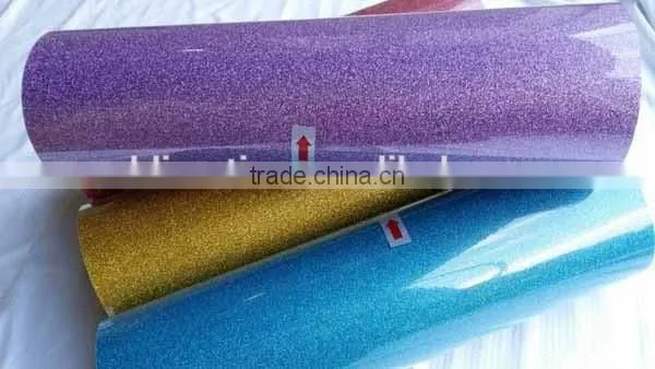 Easy cut glitter vinyl hea transfer wholesale