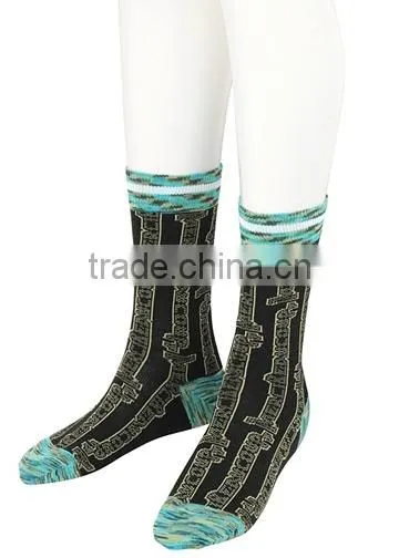 Customized Logo Top Quality Knitting Cotton Men Sock