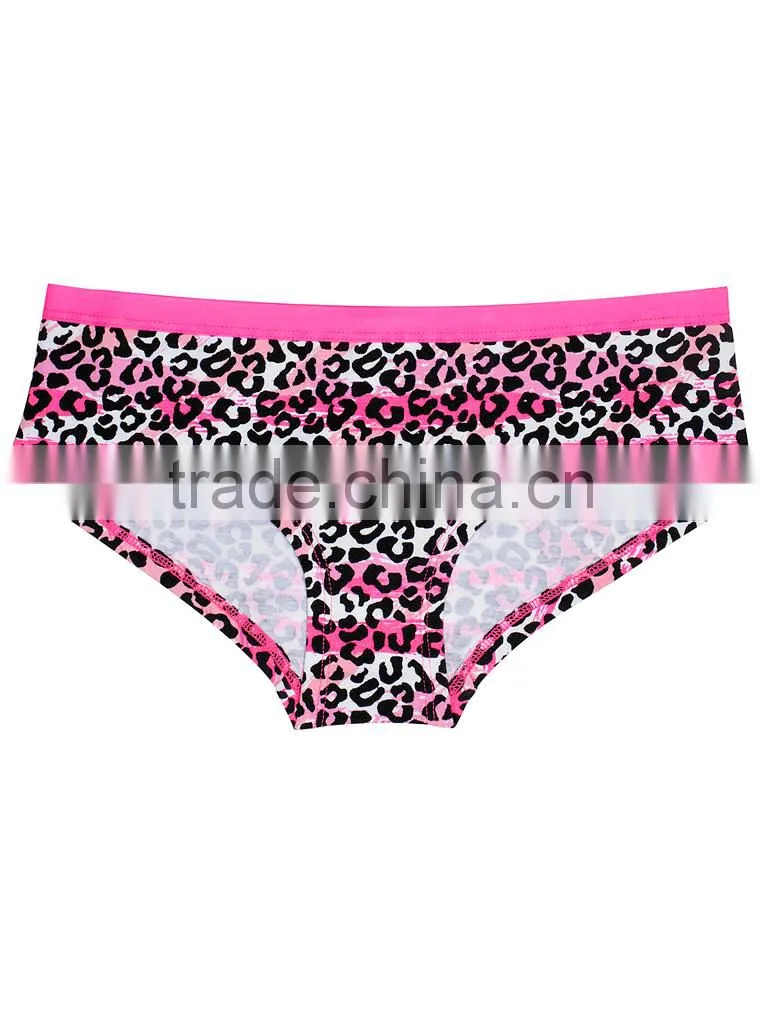 Young popular girls pink lepord sweety panty