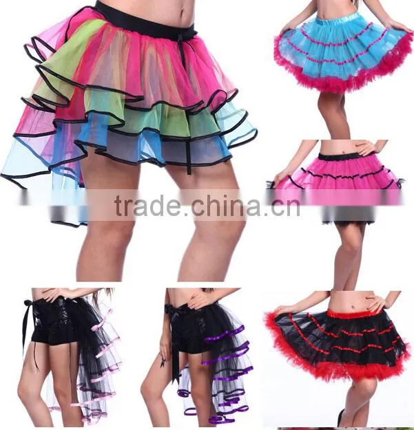 New Fancy Skirt Prom Underskirt For Lady Underskirts For Dresses