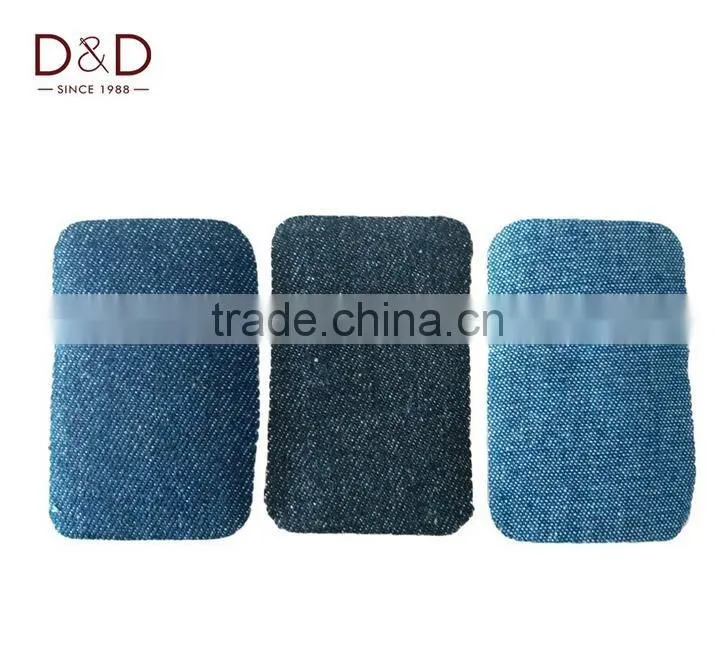 D&D 10Pcs/Lot Jeans Patch Iron On Patches Repair Patchwork For Clothes Stickers Sewing Accessories 7.5*5cm
