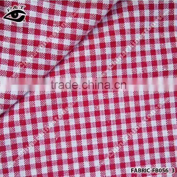 New Fabric Scottish Check Pattern Fabric Pure 100% Cotton Fabric
