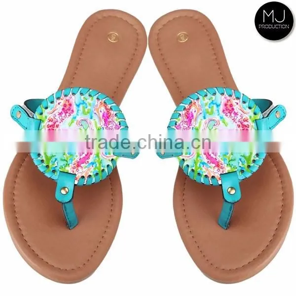 Stocked hot color lady sandal shoe